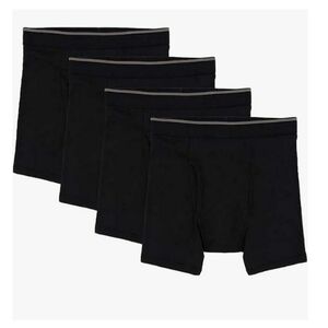 Kirkland Signature Supima Cotton Men's Boxer Briefs (4 Pack) Size M
